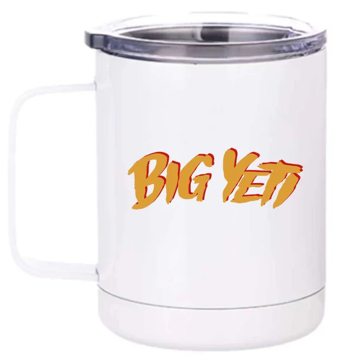 Big Yeti Kansas City Football Fan Front & Back 12oz Stainless Steel Tumbler Cup