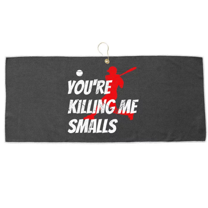 Baseball YouRe Killin Me Smalls Large Microfiber Waffle Golf Towel