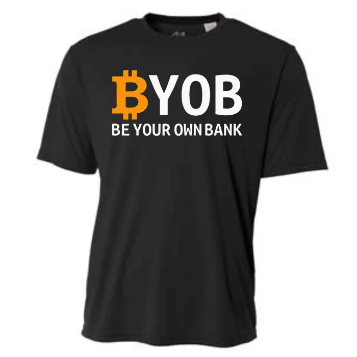 Be Your Own Bank Cooling Performance Crew T-Shirt