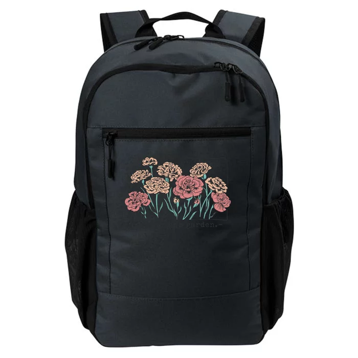 Be Your Own Garden Floral Quote Daily Commute Backpack