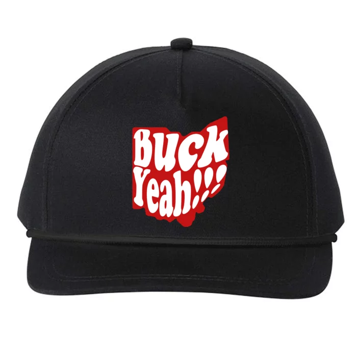 Buck Yeah Ohio State Buckeyes Snapback Five-Panel Rope Hat