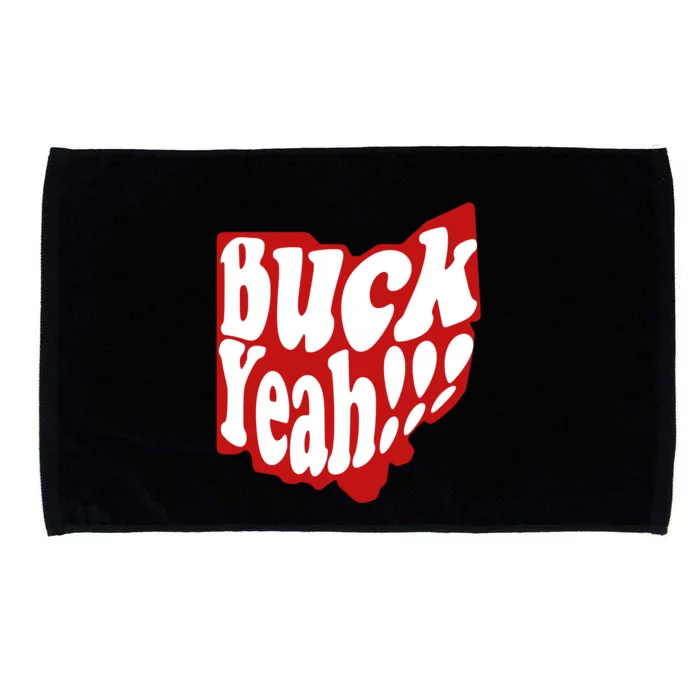 Buck Yeah Ohio State Buckeyes Microfiber Hand Towel