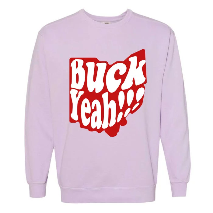 Buck Yeah Ohio State Buckeyes Garment-Dyed Sweatshirt