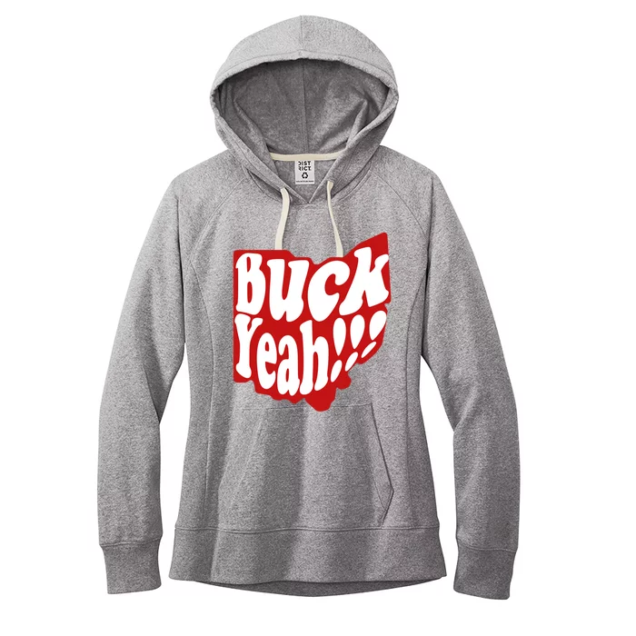 Buck Yeah Ohio State Buckeyes Women's Fleece Hoodie