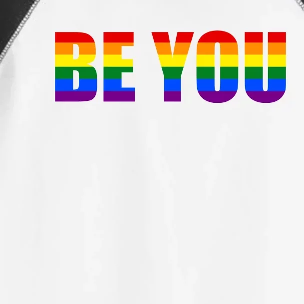 Be You Pride Month Celebration Toddler Fine Jersey T-Shirt