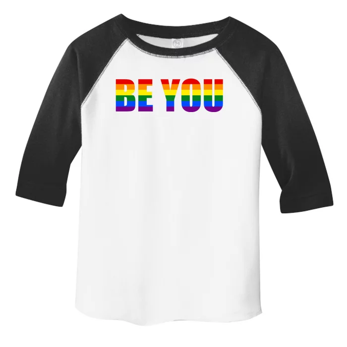 Be You Pride Month Celebration Toddler Fine Jersey T-Shirt