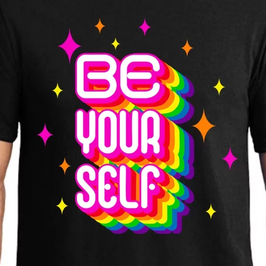 Be Yourself Pride Month Celebration Pajama Set