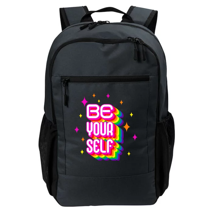 Be Yourself Pride Month Celebration Daily Commute Backpack