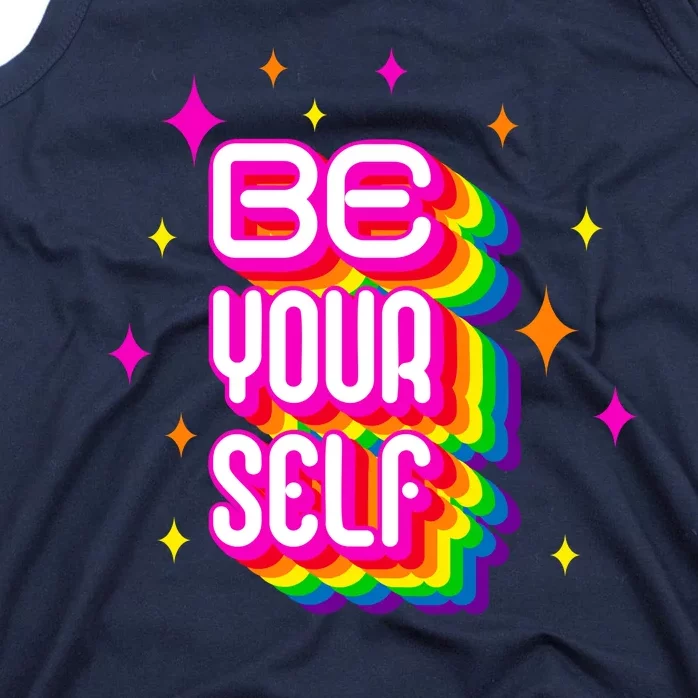 Be Yourself Pride Month Celebration Tank Top