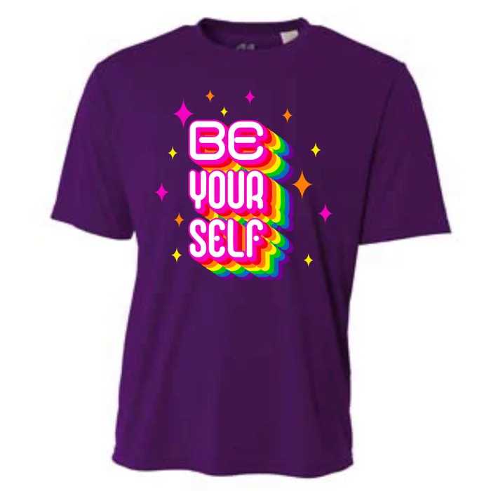 Be Yourself Pride Month Celebration Cooling Performance Crew T-Shirt