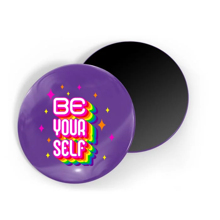 Be Yourself Pride Month Celebration Magnet