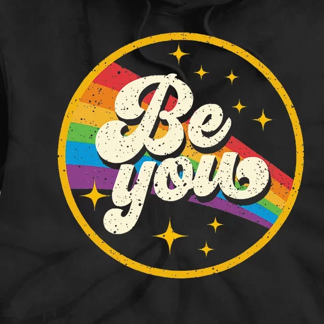 Be You Pride Lgbtq Gay Lgbt Ally Tie Dye Hoodie