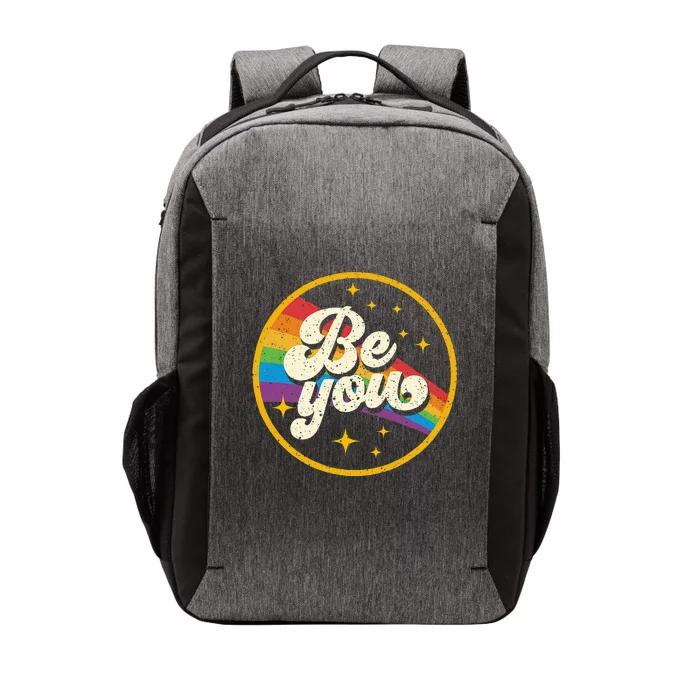 Be You Pride Lgbtq Gay Lgbt Ally Vector Backpack