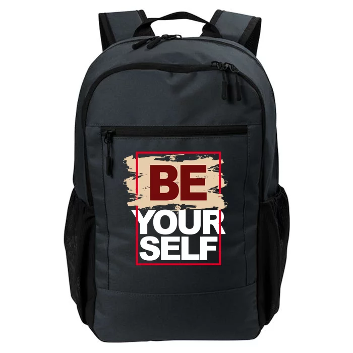 Be Yourself Positive Quote Daily Commute Backpack