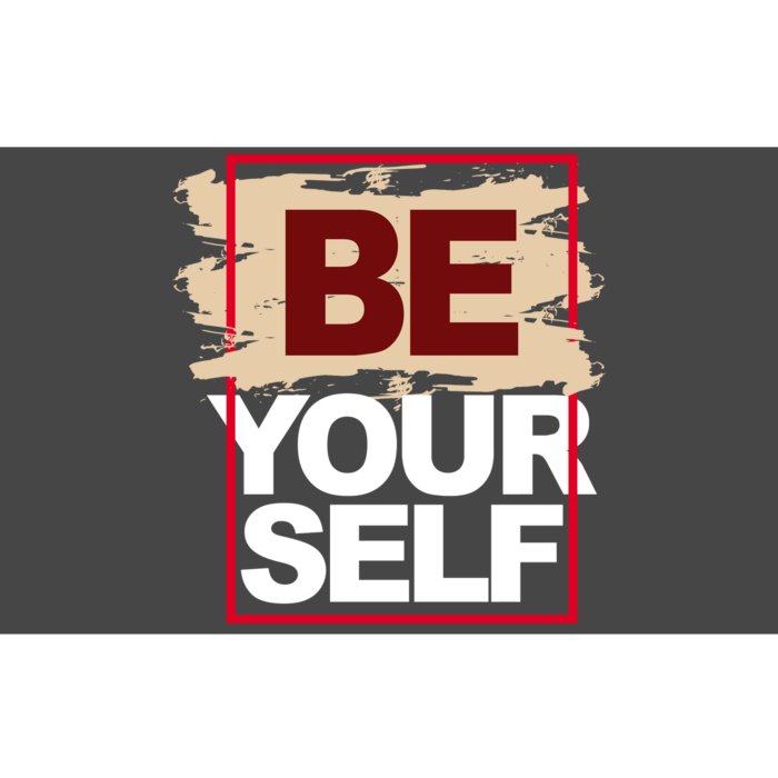 Be Yourself Positive Quote Bumper Sticker