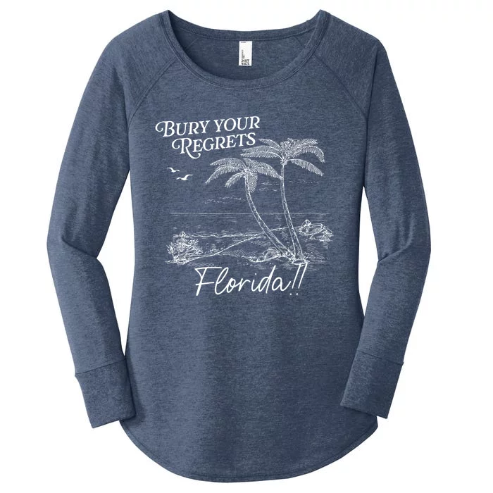 Bury Your Regrets Florida Women's Perfect Tri Tunic Long Sleeve Shirt