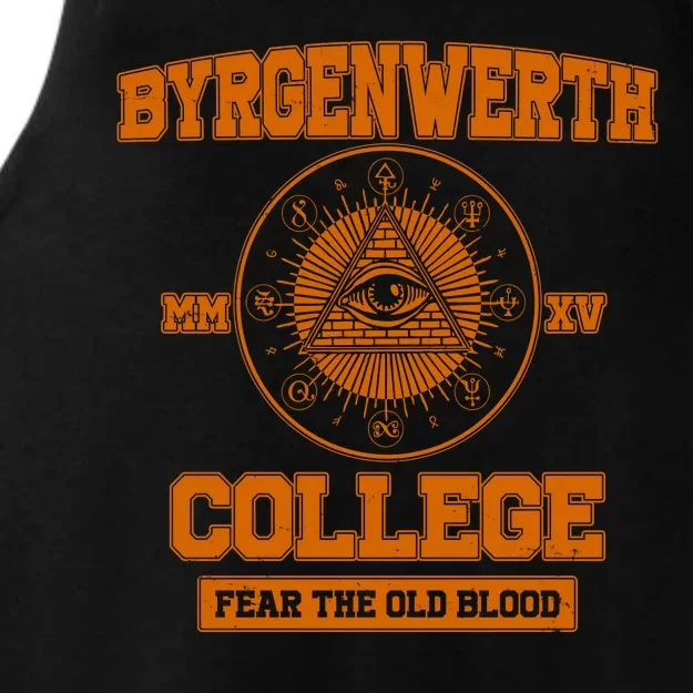 Byrgenwerth College Fear The Old Blood Ladies Tri-Blend Wicking Tank