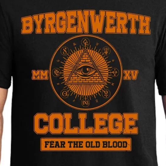 Byrgenwerth College Fear The Old Blood Pajama Set