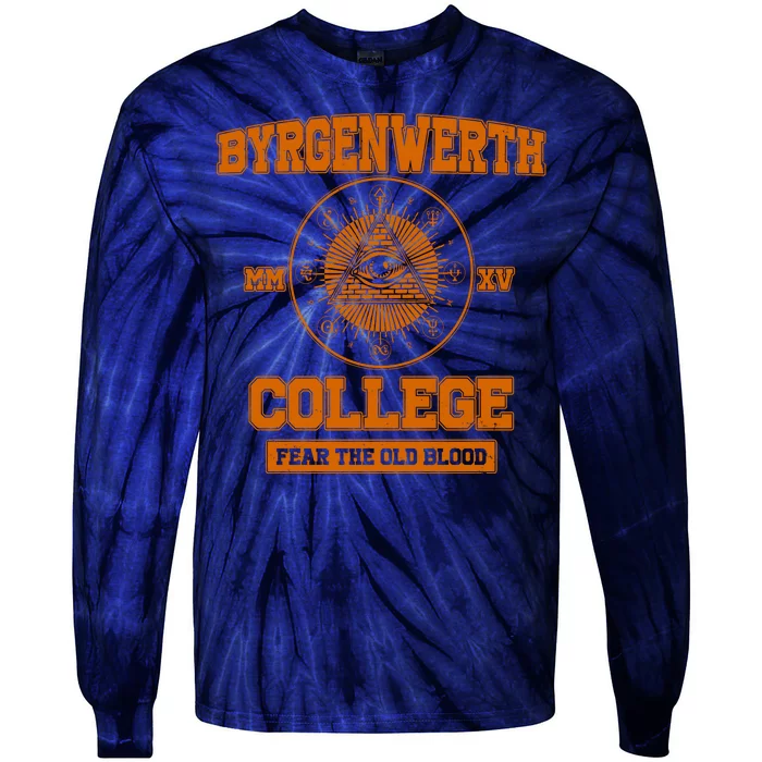 Byrgenwerth College Fear The Old Blood Tie-Dye Long Sleeve Shirt