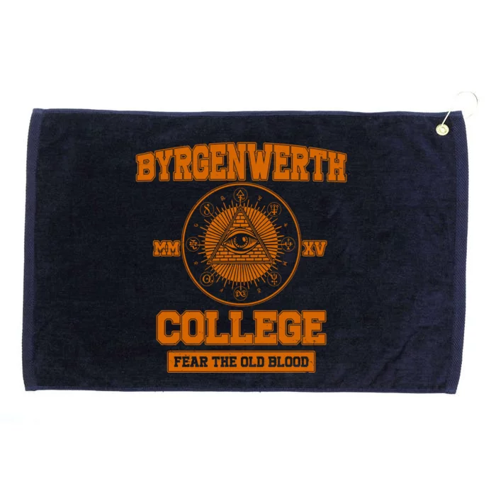 Byrgenwerth College Fear The Old Blood Grommeted Golf Towel