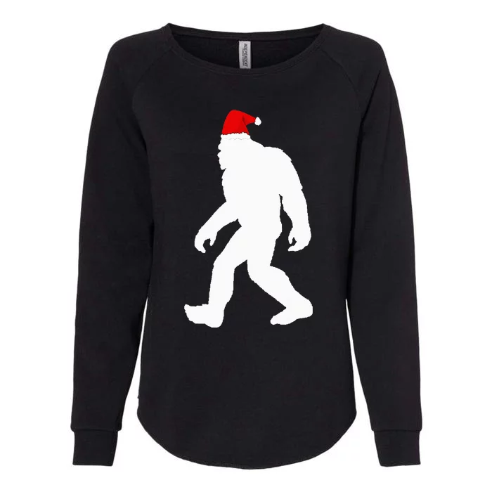 Bigfoot Yeti Sasquatch Ugly Christmas Sweater Gift Womens California Wash Sweatshirt