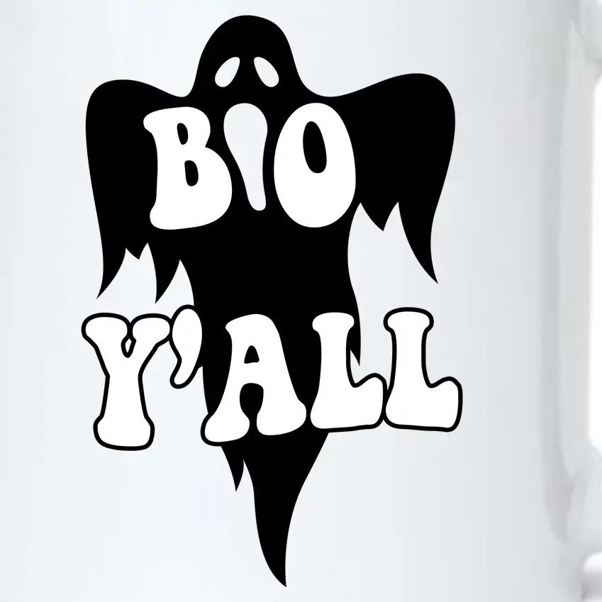 Boo Yall Spooky Ghost Halloween Black Color Changing Mug