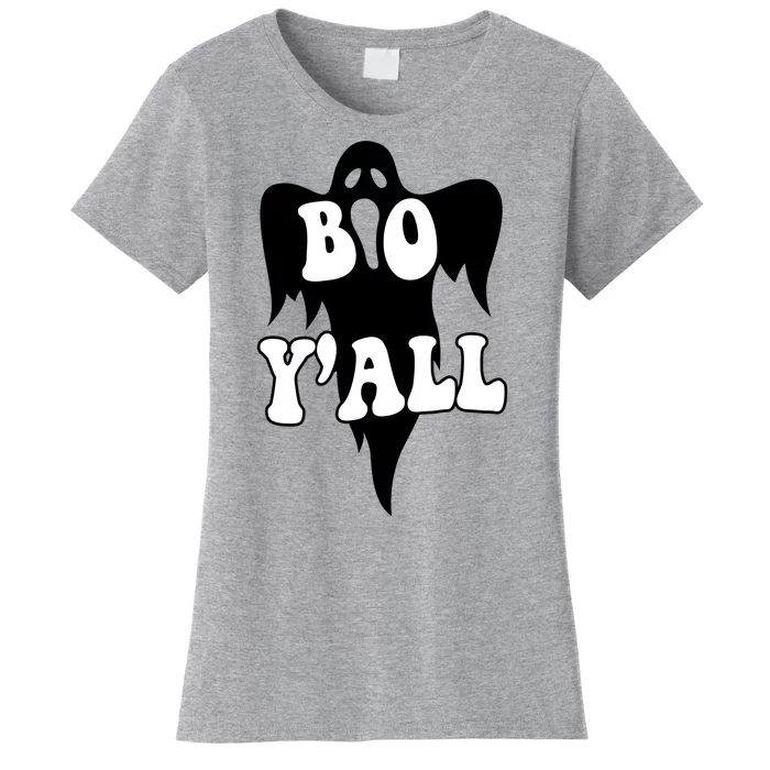 Boo Yall Spooky Ghost Halloween Women's T-Shirt