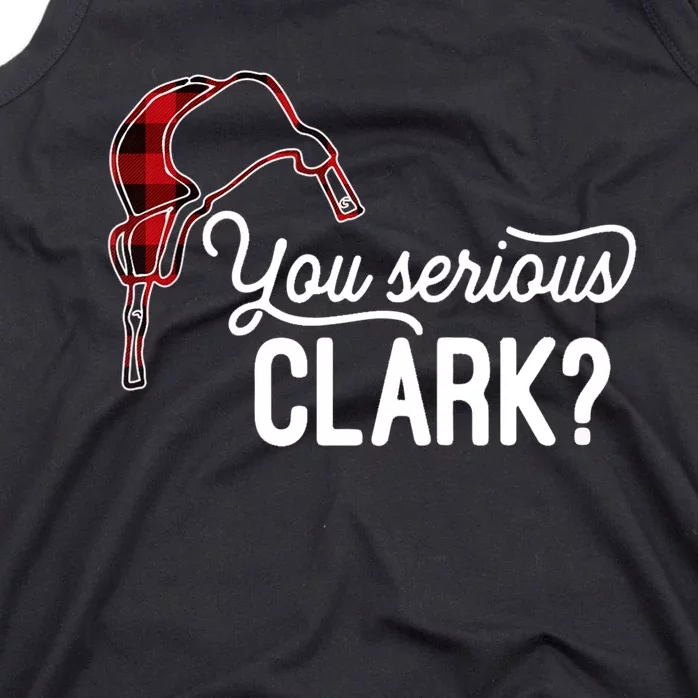 Bleached You Serious Clark Merry Christmas Funny Christmas TShirt Tank Top