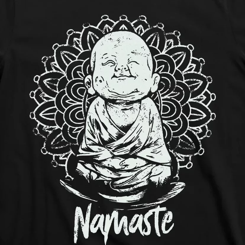 Buddha Yoga T Yoga Namaste T-Shirt