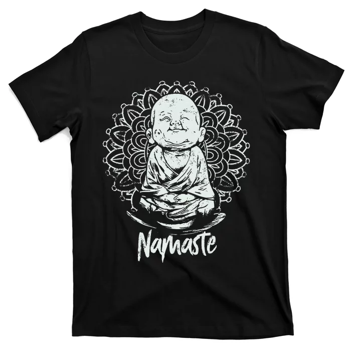 Buddha Yoga T Yoga Namaste T-Shirt