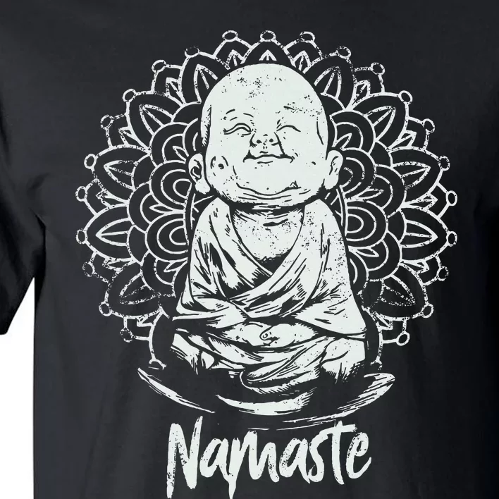 Buddha Yoga T Yoga Namaste Tall T-Shirt