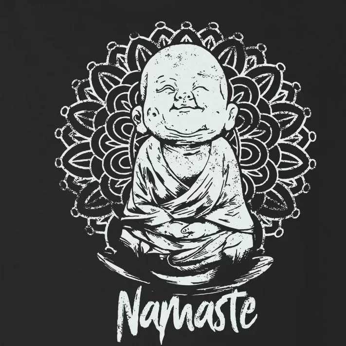 Buddha Yoga T Yoga Namaste Toddler Long Sleeve Shirt