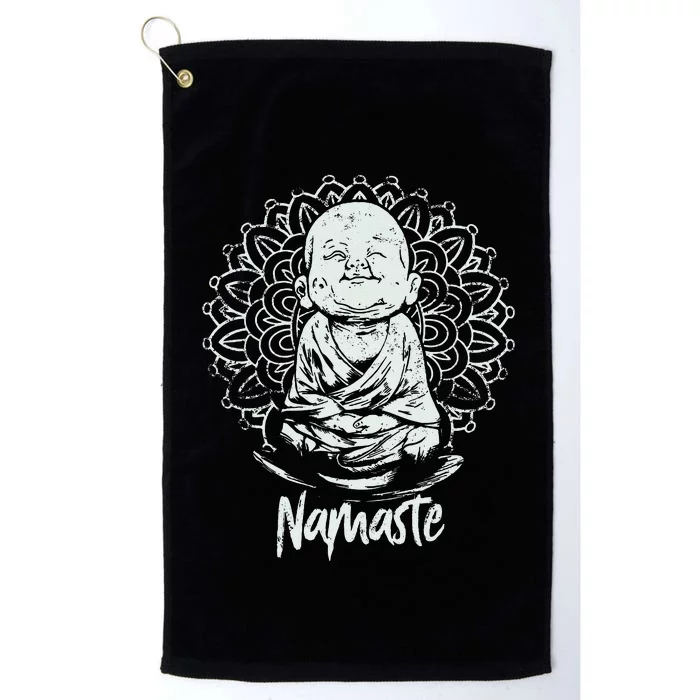 Buddha Yoga T Yoga Namaste Platinum Collection Golf Towel