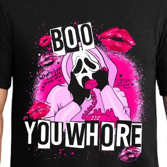 Boo You Whore Skeleton Pajama Set