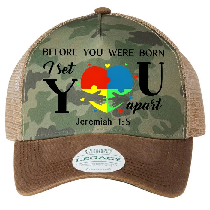 Before You Were Born I Set You Apart Legacy Tie Dye Trucker Hat