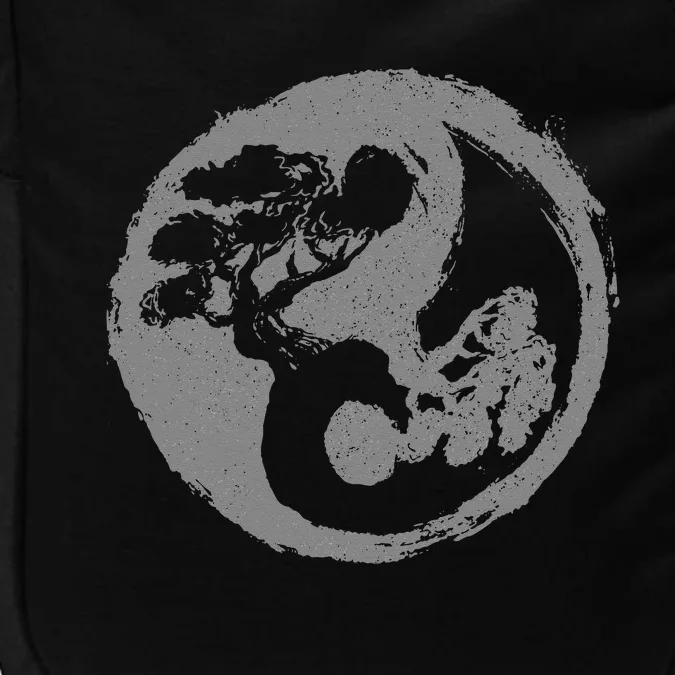 Bonsai Yin Yang Symbol Japanese Zen Buddhism Buddhist Impact Tech Backpack