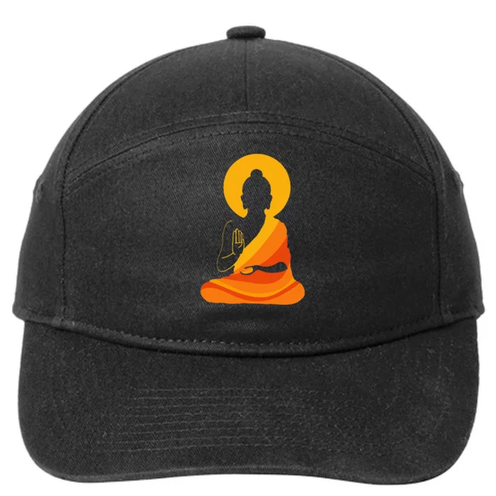 Buddha YingYang Zen Yoga  Relax And Enjoy Life! 7-Panel Snapback Hat