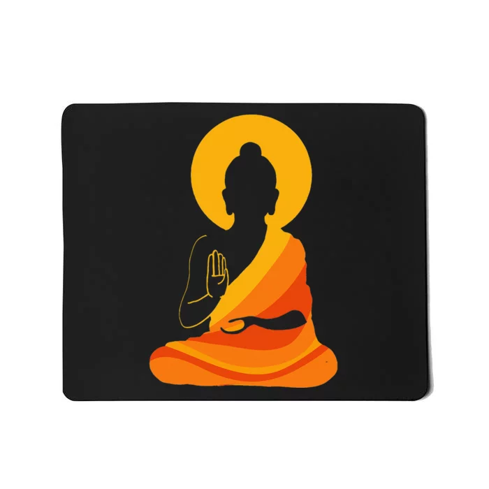 Buddha YingYang Zen Yoga  Relax And Enjoy Life! Mousepad