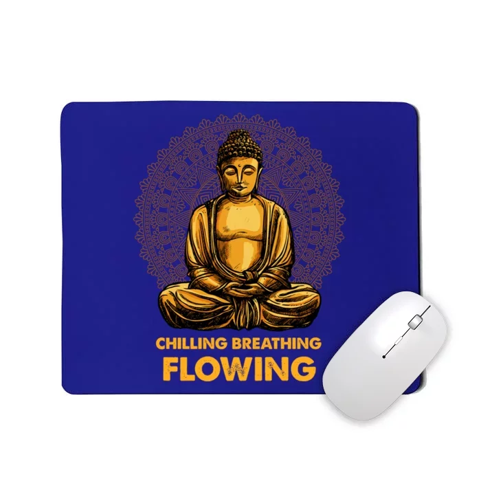 Buddha Zen Buddhism Buddhist Meaningful Gift Breathing Flowing Buddha Meaningful Mousepad