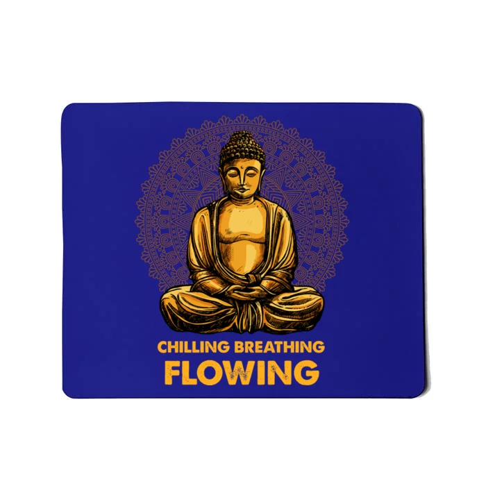 Buddha Zen Buddhism Buddhist Meaningful Gift Breathing Flowing Buddha Meaningful Mousepad