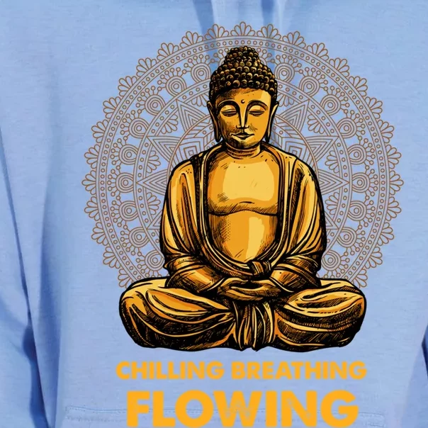 Buddha Zen Buddhism Buddhist Meaningful Gift Breathing Flowing Buddha Meaningful Unisex Surf Hoodie