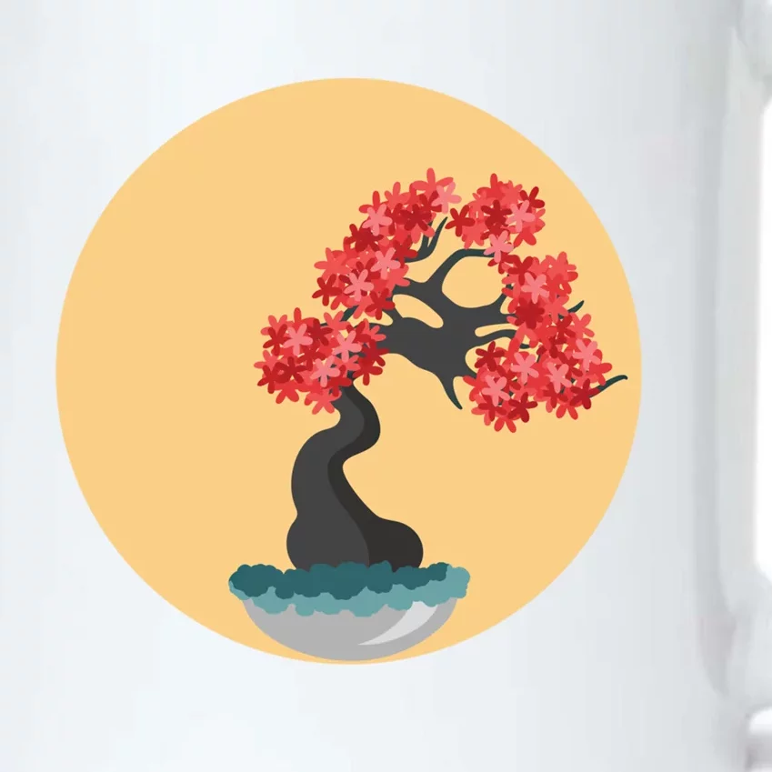 Beautiful Zen Bonsai Tree Funny Gift Cool Gift Yoga Circle Graphic Tee Gift Black Color Changing Mug