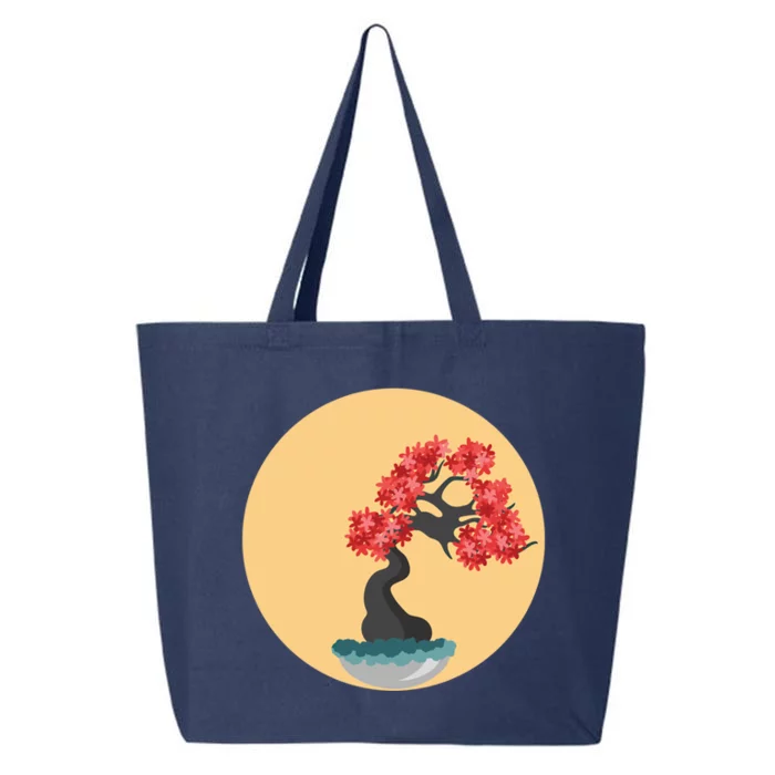 Beautiful Zen Bonsai Tree Funny Gift Cool Gift Yoga Circle Graphic Tee Gift 25L Jumbo Tote