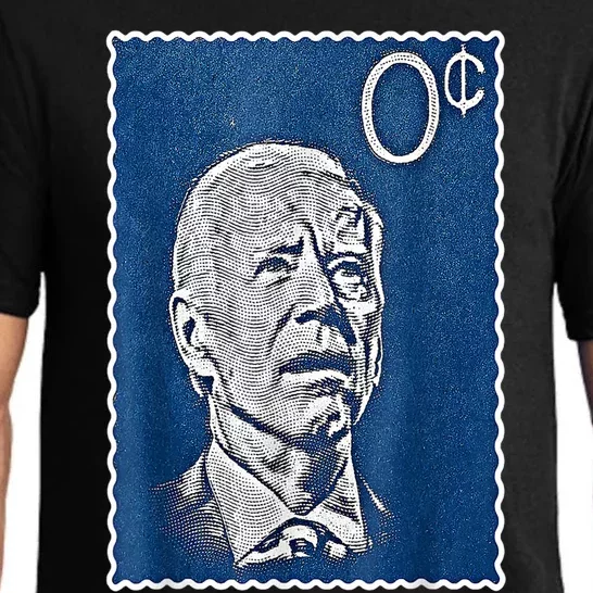 Biden Zero Cents Stamp 0 President Joe Pajama Set