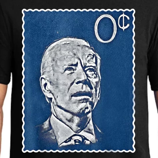 Biden Zero Cents Stamp 0 President Joe Pajama Set