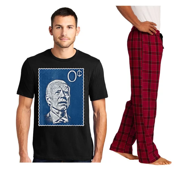 Biden Zero Cents Stamp 0 President Joe Pajama Set