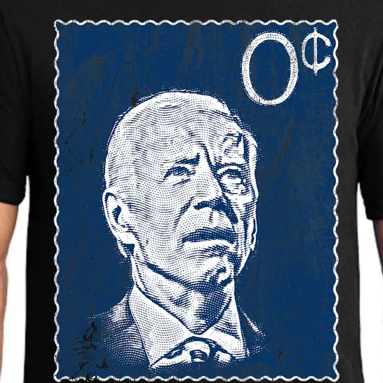 Biden Zero Cents Stamp 0 President Joe Pajama Set