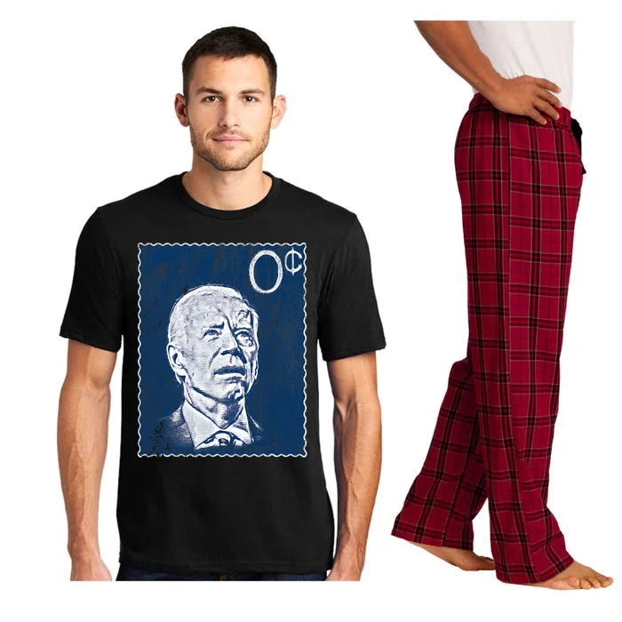 Biden Zero Cents Stamp 0 President Joe Pajama Set