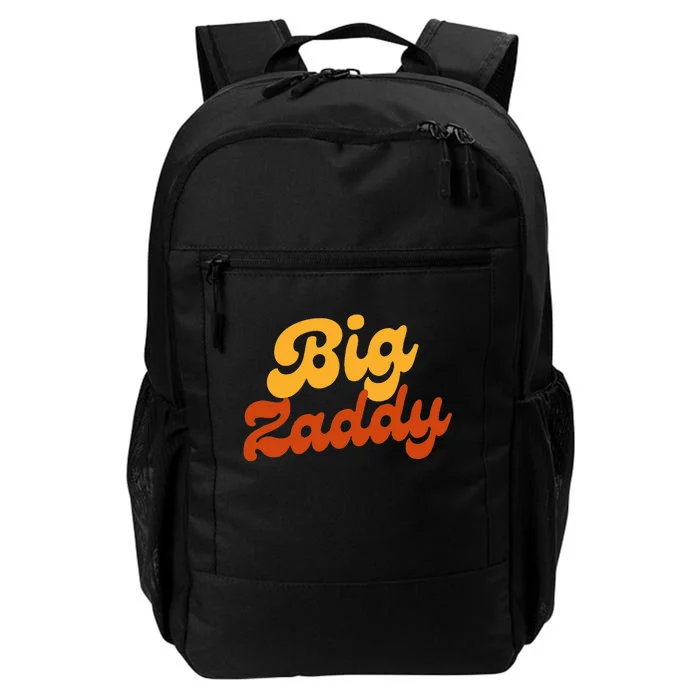 Big Zaddy Fathers Day Gift Present Retro style Daily Commute Backpack