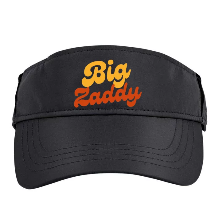 Big Zaddy Fathers Day Gift Present Retro style Adult Drive Performance Visor